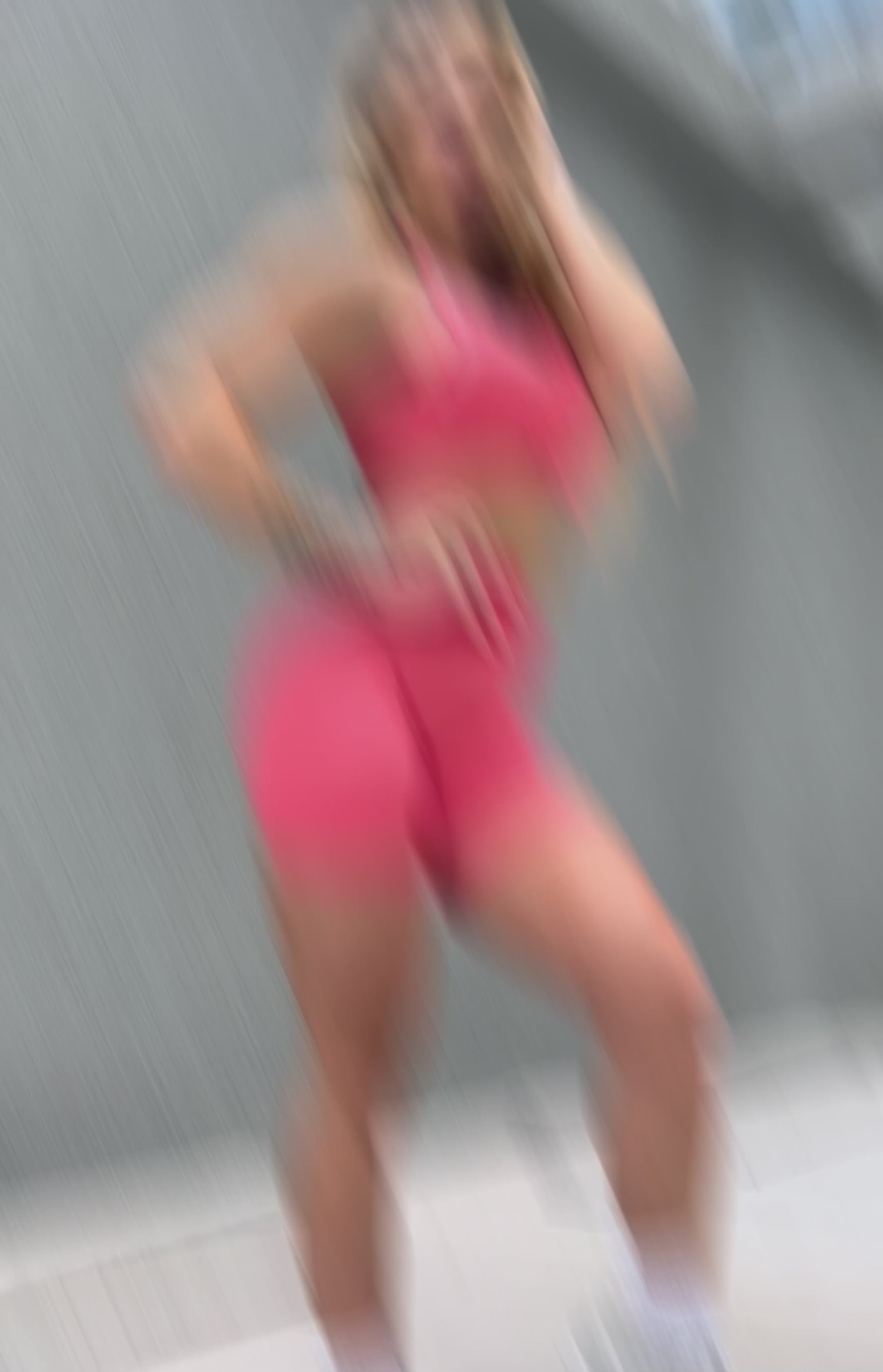 Keep your Standards High & Squats Low & stand the f*ck out out in the weight room in our Coral Squats Low Seamless Scrunch Shorts