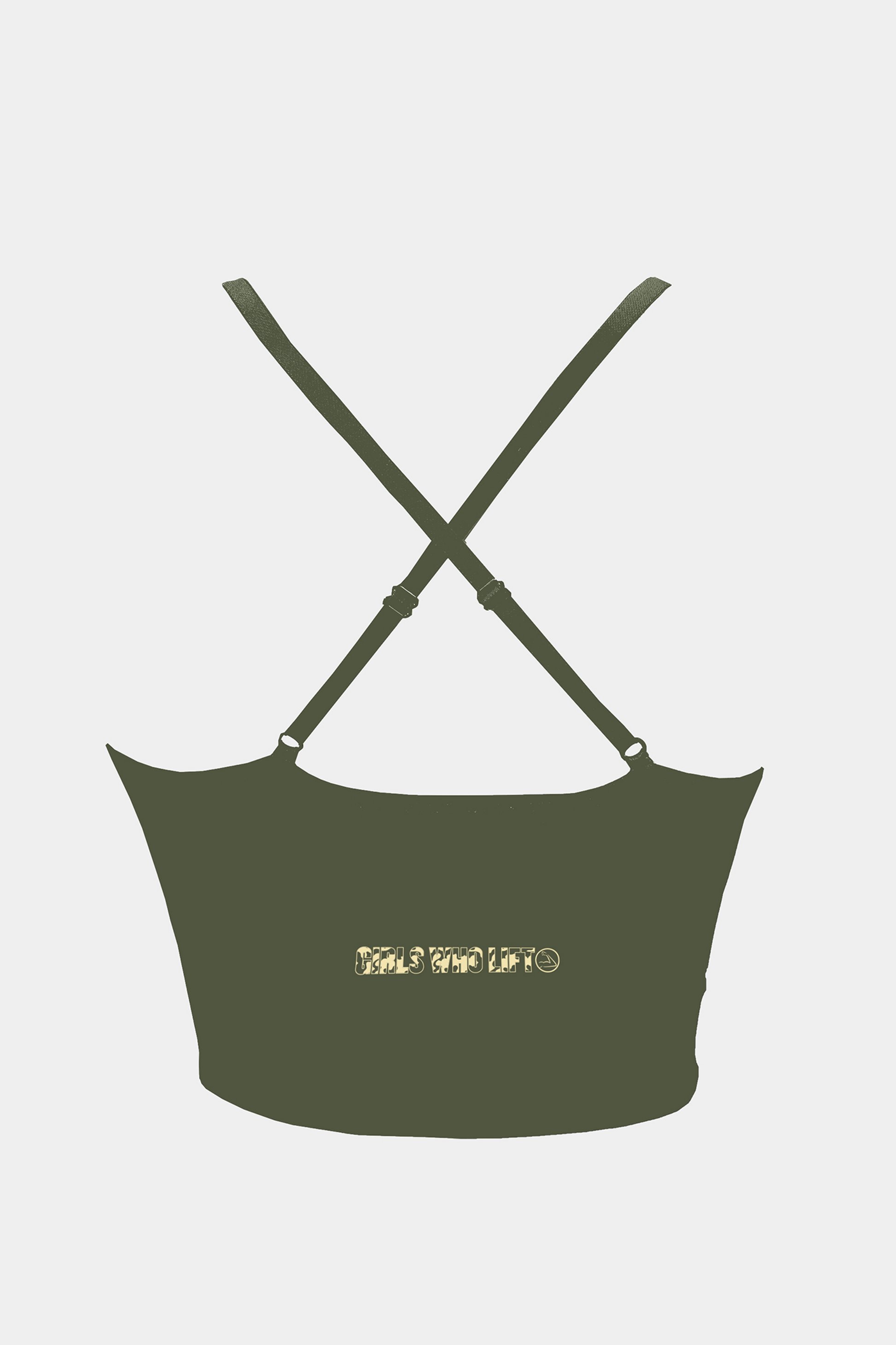 Rebellion Crop Bra-Camo